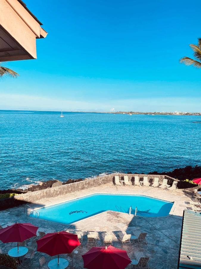 Sea Village Condo With Unobstructed Ocean Views And Oceanside Pool Kailua-Kona Luaran gambar