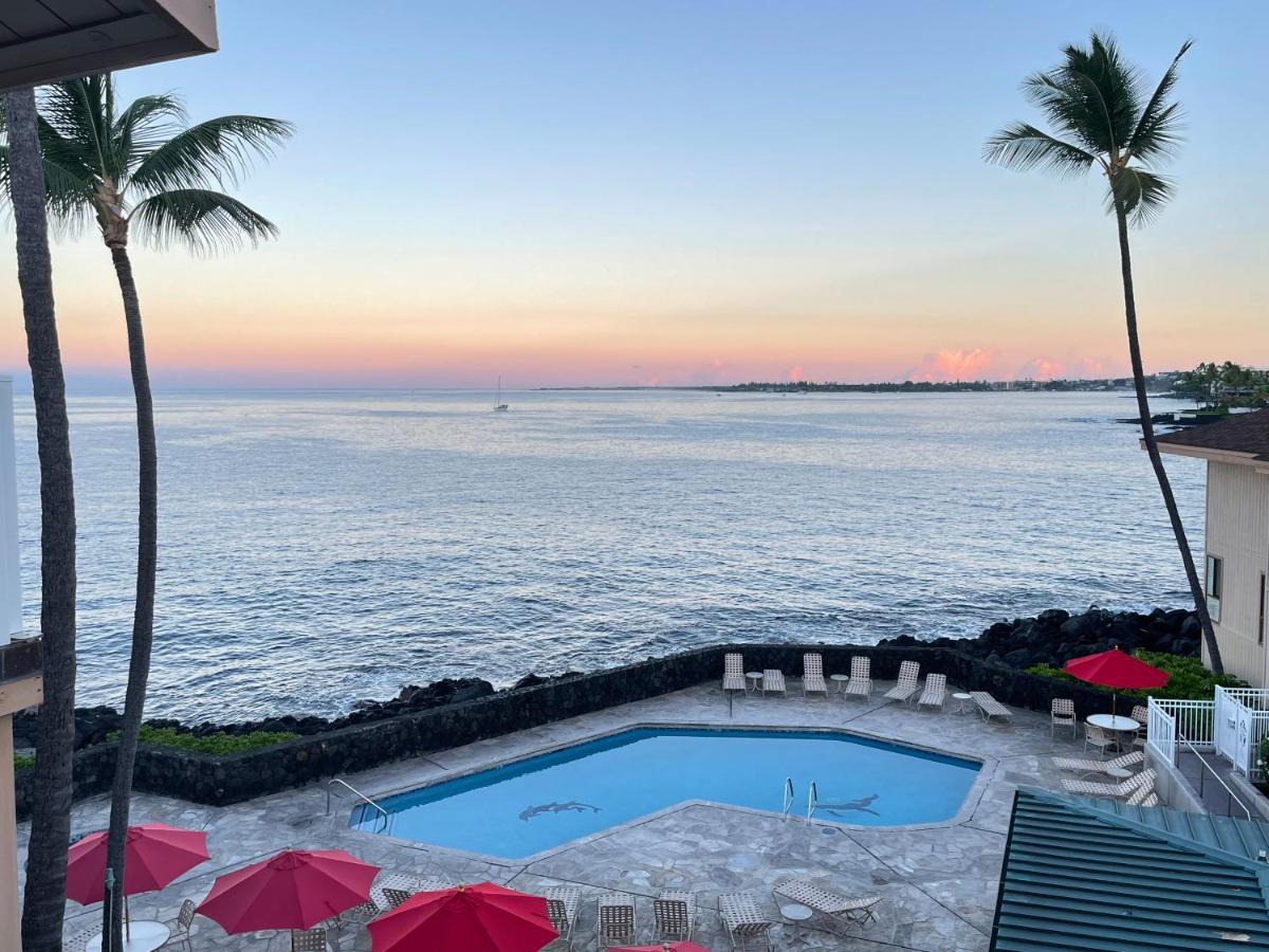 Sea Village Condo With Unobstructed Ocean Views And Oceanside Pool Kailua-Kona Luaran gambar