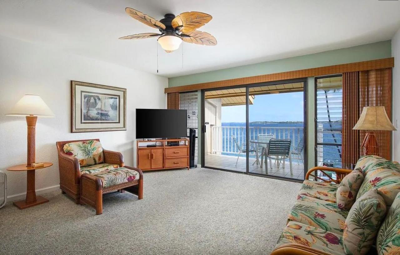 Sea Village Condo With Unobstructed Ocean Views And Oceanside Pool Kailua-Kona Luaran gambar
